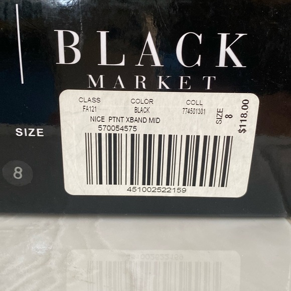 White House Black Market platform peep toe heels. Leather - Picture 10 of 10